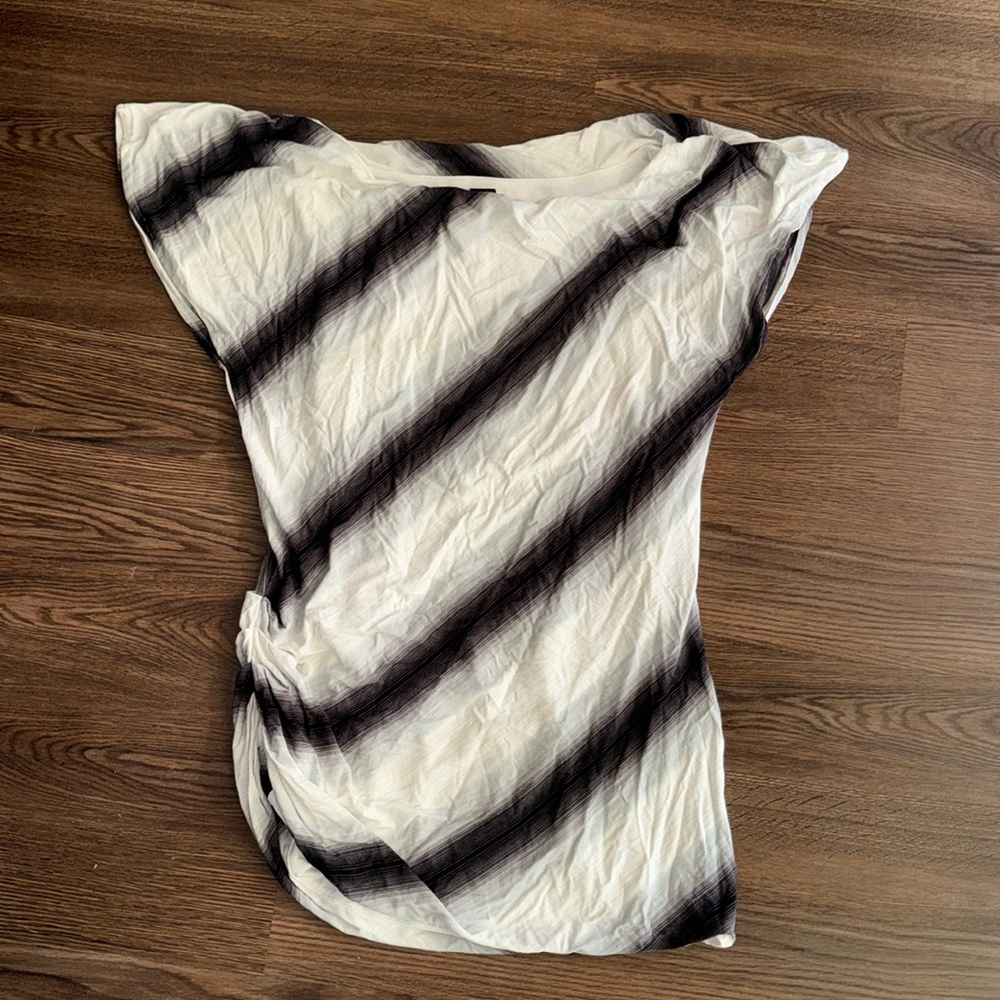 White House Black Market multicolored striped shirt